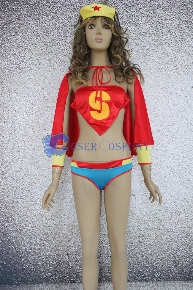 Sexy Star Supergirl Cosplay Costume Halloween